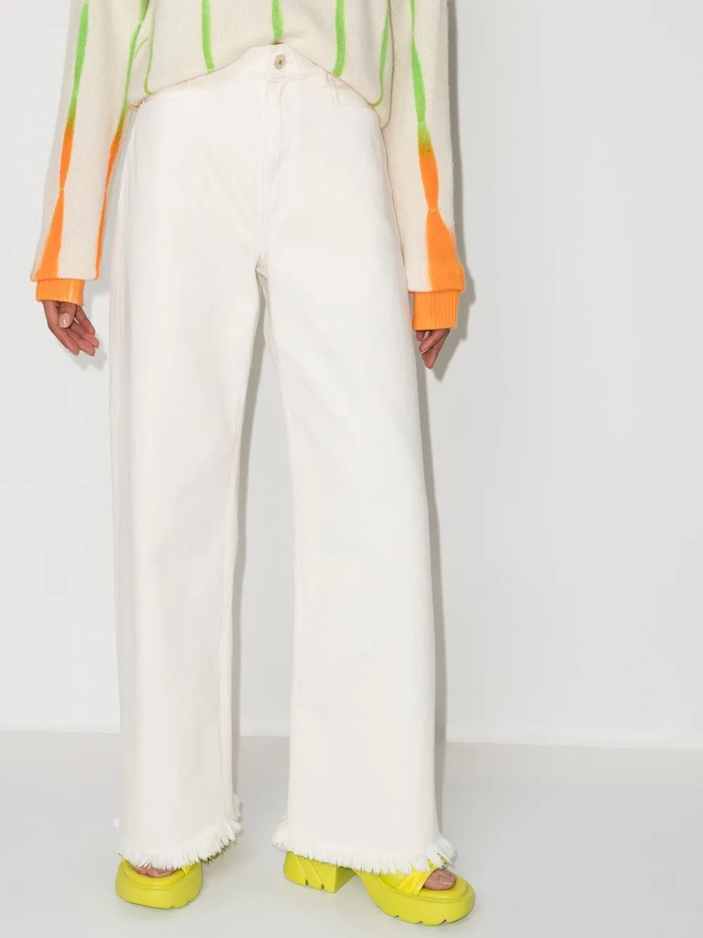 Wandler Core Magnolia wide-leg Jeans - Farfetch | Farfetch Global