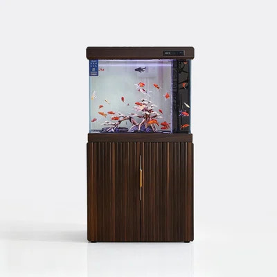 Neo-Chinese Style Zen Ecological Ultra-Clear Glass Aquariums Tank | Wayfair North America