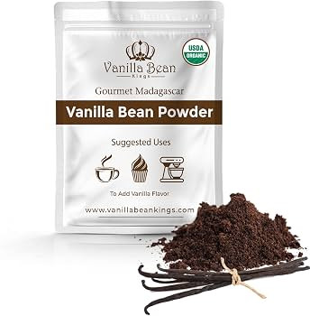 Organic Vanilla Bean Powder - 100% Pure Ground Madagascar Vanilla Powder - For Cooking, Baking, &... | Amazon (US)