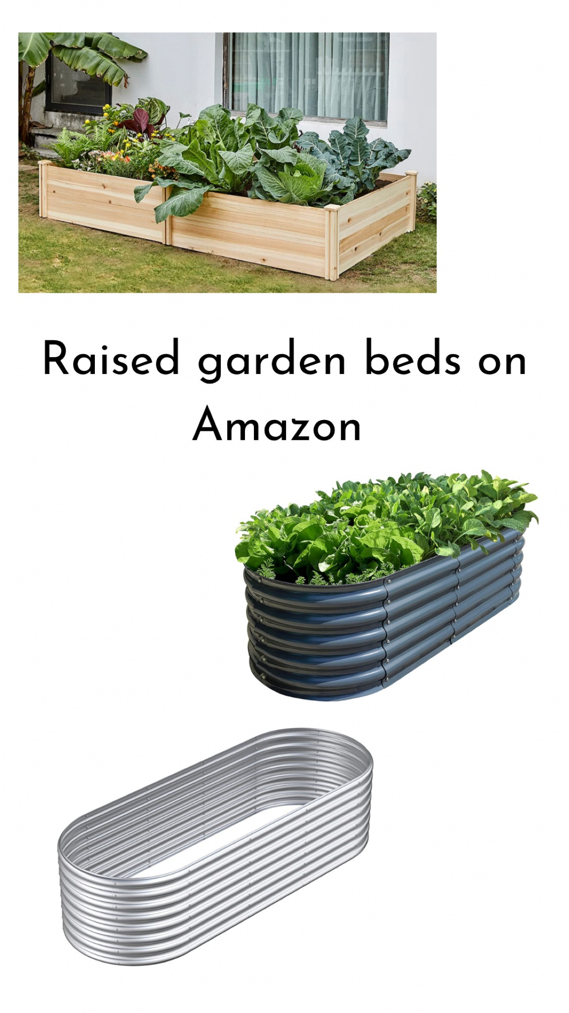 Don’t wait to DIY your garden beds.  Here are some excellent premade ones.

#LTKhome