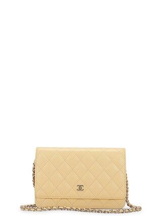 Chanel Matelasse Caviar Classic Wallet on Chain Shoulder Bag | FWRD 