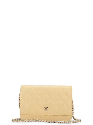 Chanel Matelasse Caviar Classic Wallet on Chain Shoulder Bag | FWRD 