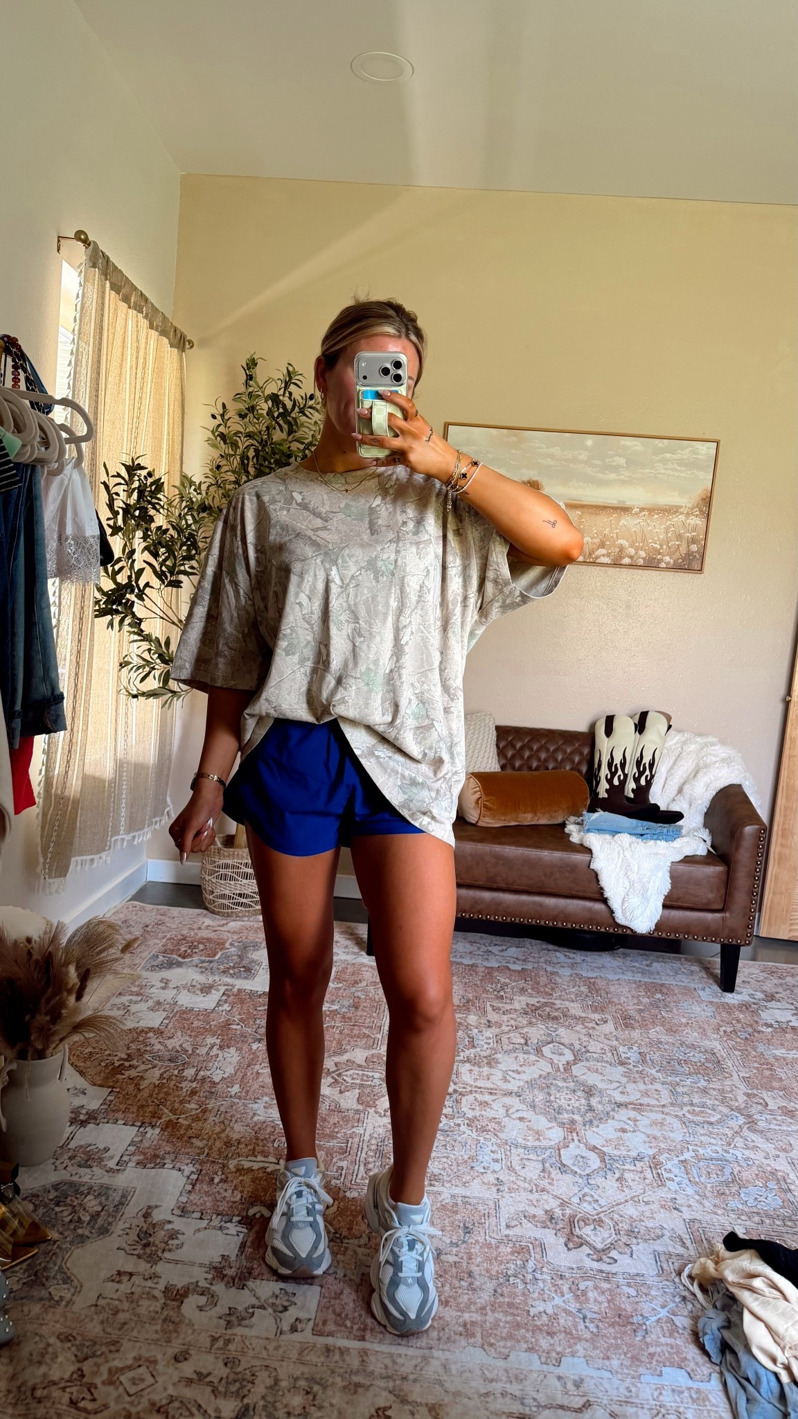 Thursday school pick up outfit! Wearing an XL in the camo tee, it’s a men’s! 👏🏼 #walmartstyle #amazonstyle #walmartfashion 

#LTKootd #LTKActive #LTKMens