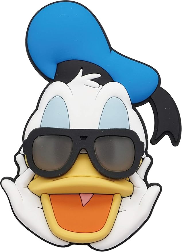 Donald Duck with Sunglasses PVC Soft Touch Magnet | Amazon (US)