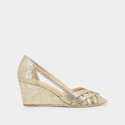 Deyan Leather Wedges | La Redoute (UK)