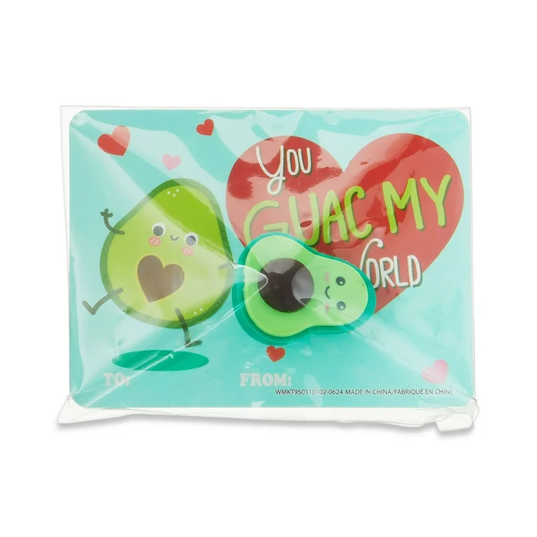 Valentine's Day Avocado Party Favors, 8 Count, by Way To Celebrate | Walmart (US)