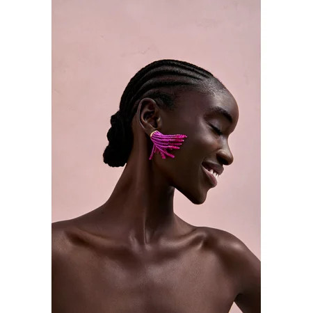 Scoop Women s Gold Tone Beaded Fringe Earrings 1 Pair | Walmart (US)