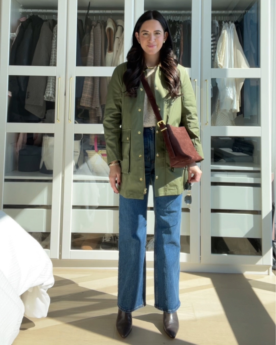 Xxsmall jacket
Small sweater 

Fall outfit, denim, jeans, sweaters

#LTKstyletip #LTKfindsunder100 #LTKSeasonal