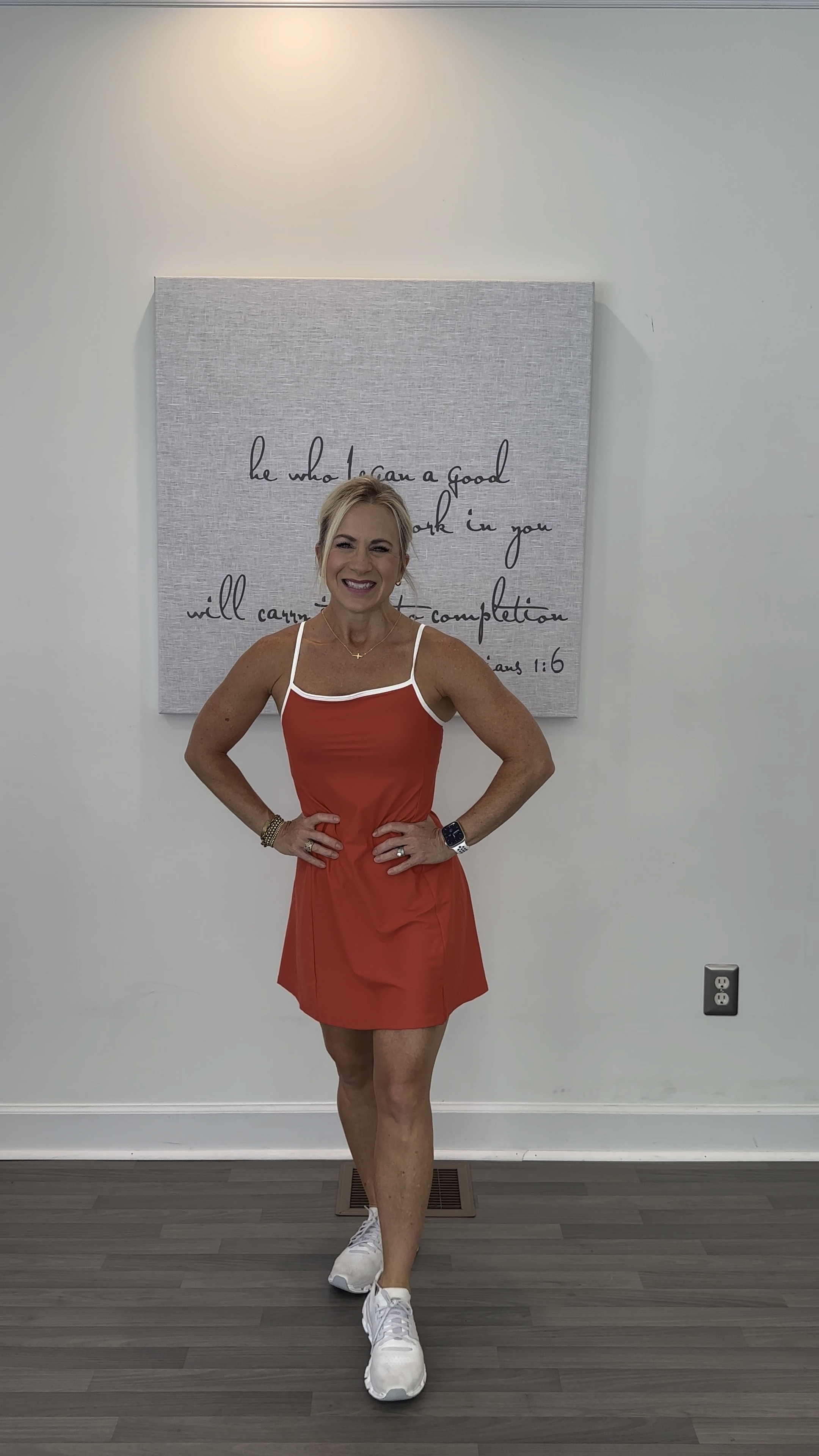 Another amazing Old Navy Active Wear dress, fully lined, 2 big pockets in biker shorts! Love this for pickleball, tennis or workout!  ❤️

#LTKBeauty #LTKActive #LTKFitness