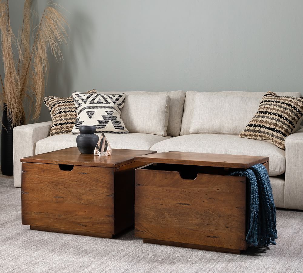 Parkview Square Storage Bunching Table | Pottery Barn (US)