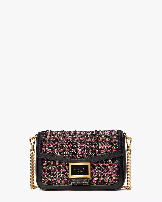 Katy Tweed Flap Chain Crossbody | Kate Spade (US)