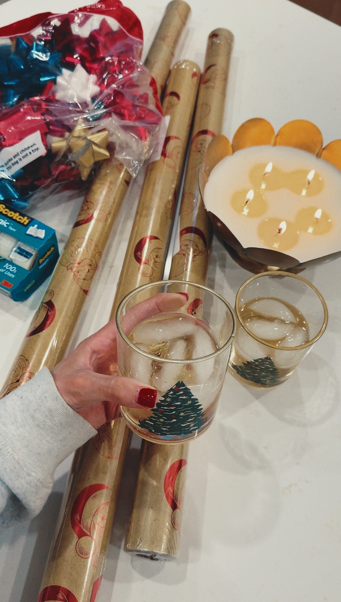 Gift wrapping the cozy way with these Target finds! Cheers! 

#LTKHoliday #LTKSeasonal #LTKGiftGuide