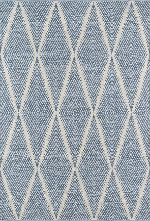 Erin Gates by Momeni River Beacon Denim Hand Woven Indoor Outdoor Area Rug 5' X 7'6", Model: | Amazon (US)