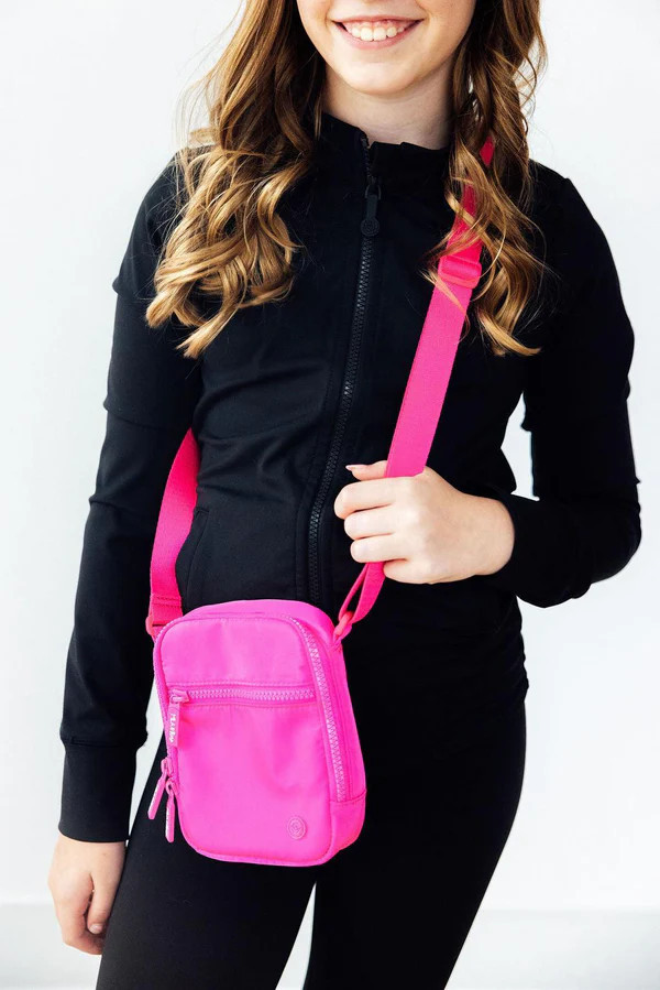 Neon Pink Crossbody Bag | Mila & Rose