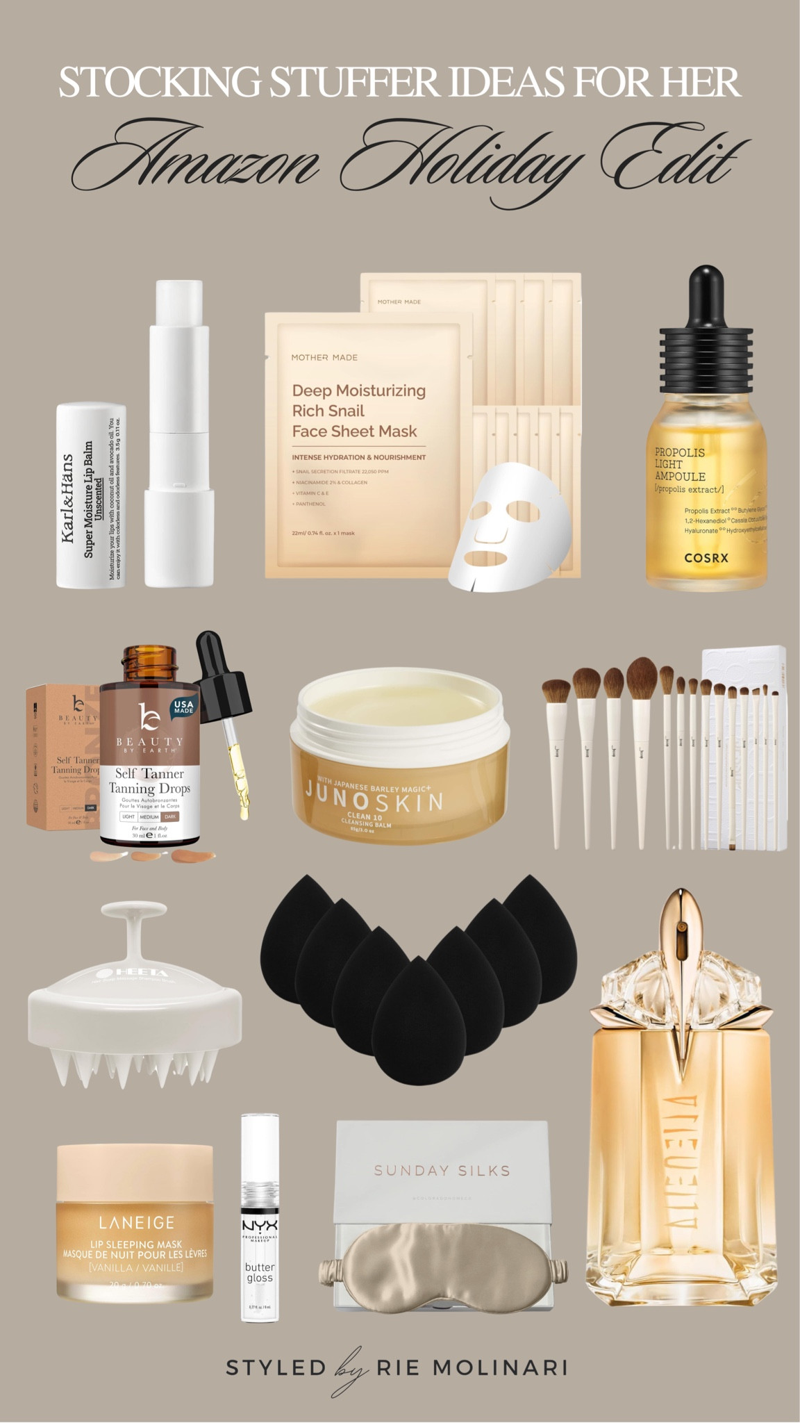 Stocking stuffer gift ideas she will ACTUALLY use!!! 🤍✨ #holiday2023 #holidayfinds2023 #founditonamazon

#LTKHoliday #LTKGiftGuide #LTKSeasonal