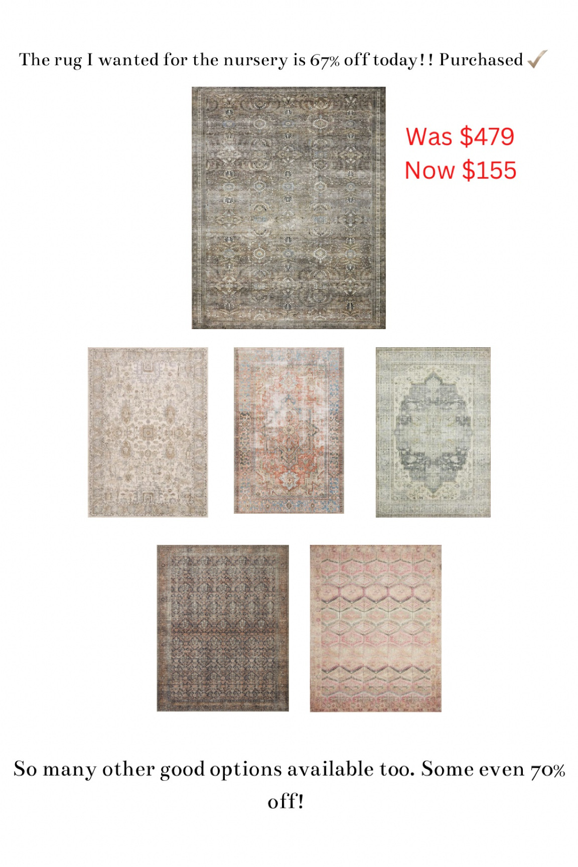 Rug sale - oriental rug - vintage rug - loloi rug - Amazon rug - Cyber Monday rug sale 

#LTKsalealert #LTKhome #LTKCyberweek