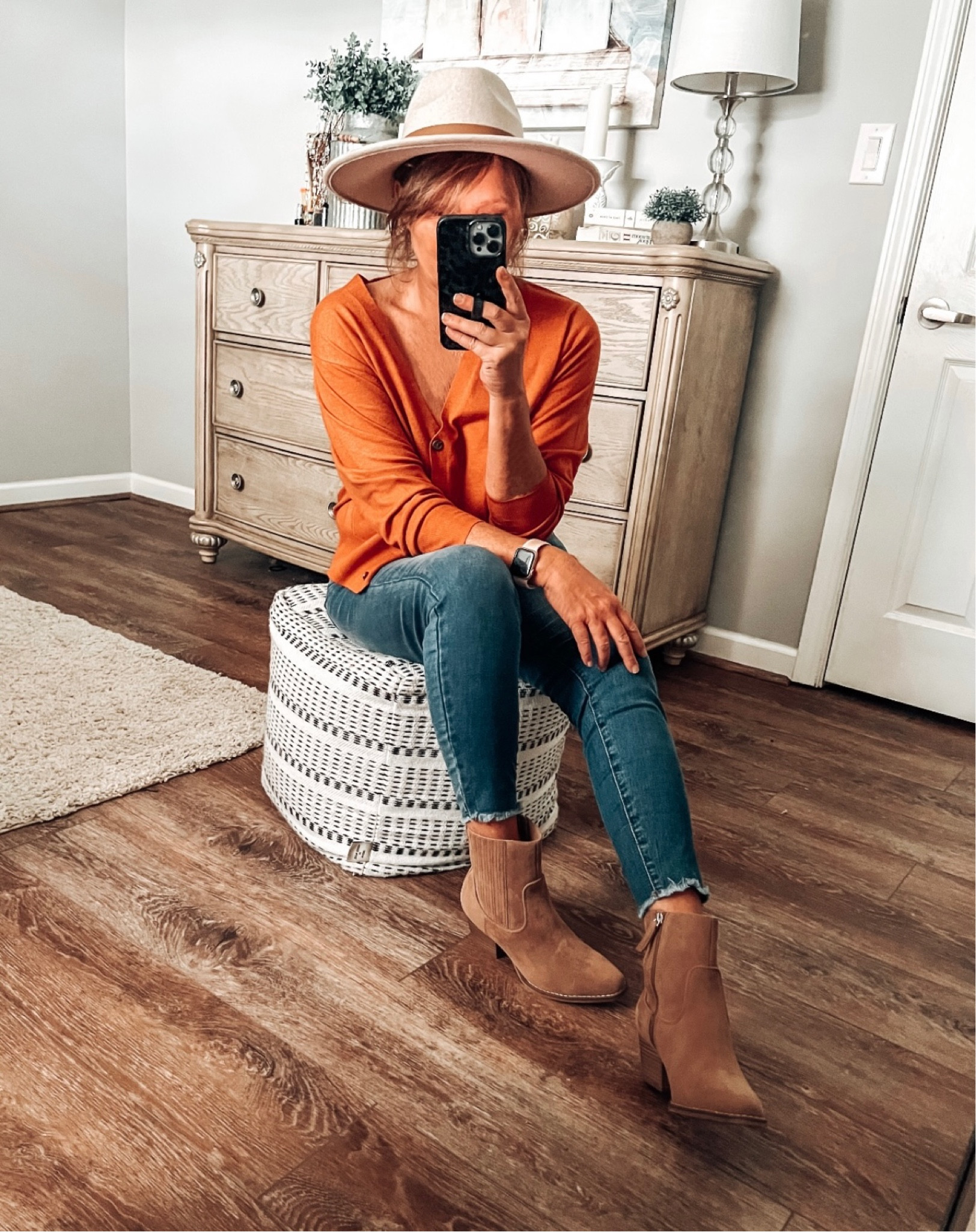 Target cardigan fits tts comes in more colors, also grabbed those cute boots from Target and loving them! Styled with frayed hem jeans that fit tts and have great stretch! 

Fall outfit, fall fashion, target finds, fashion trends, target style, boots, jeans, casual outfit, dinner outfit, fashion over 40

#LTKshoecrush #LTKsalealert #LTKunder50