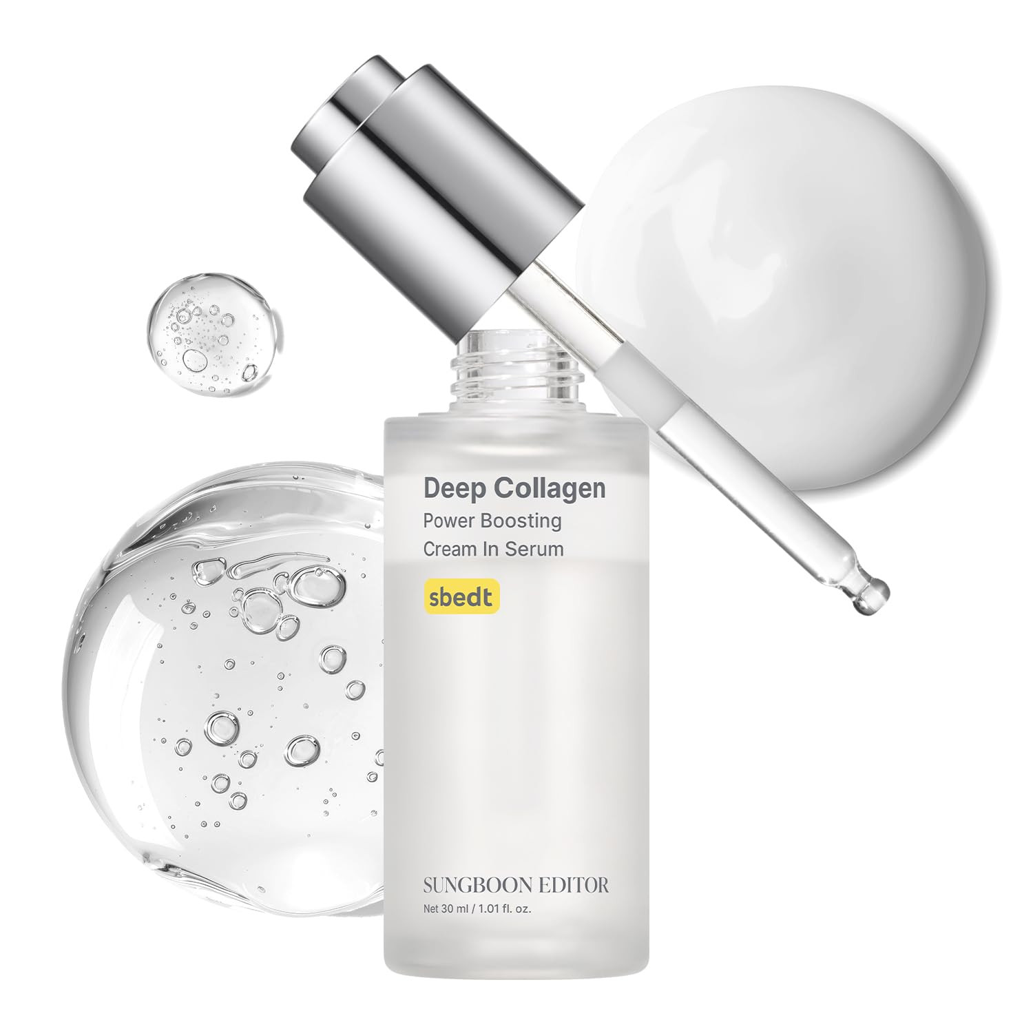 SUNGBOON EDITOR Deep Collagen Anti-wrinkle Cream In Serum | Elasticity Improvement | Firming Anti Aging Facial Ampoule Serum | Korean | Amazon (US)