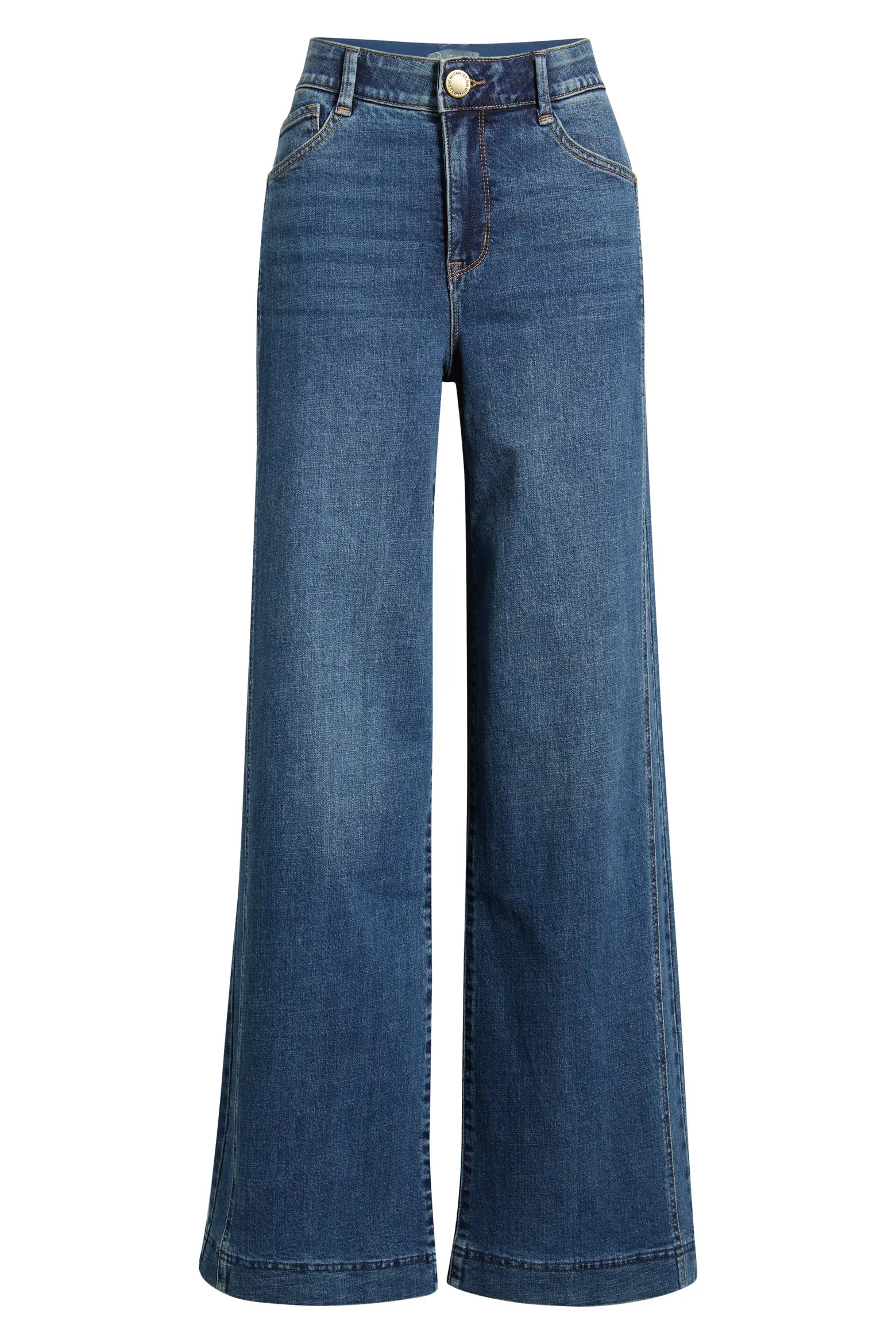Wit & Wisdom Gracie Skyrise Wide Leg Jeans (Women) | Nordstrom | Nordstrom