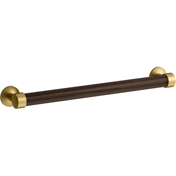 Brushed Moderne Brass Harken 13-In Drawer Pull | Wayfair North America