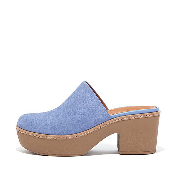 Suede Mule Platforms | FitFlop (UK)