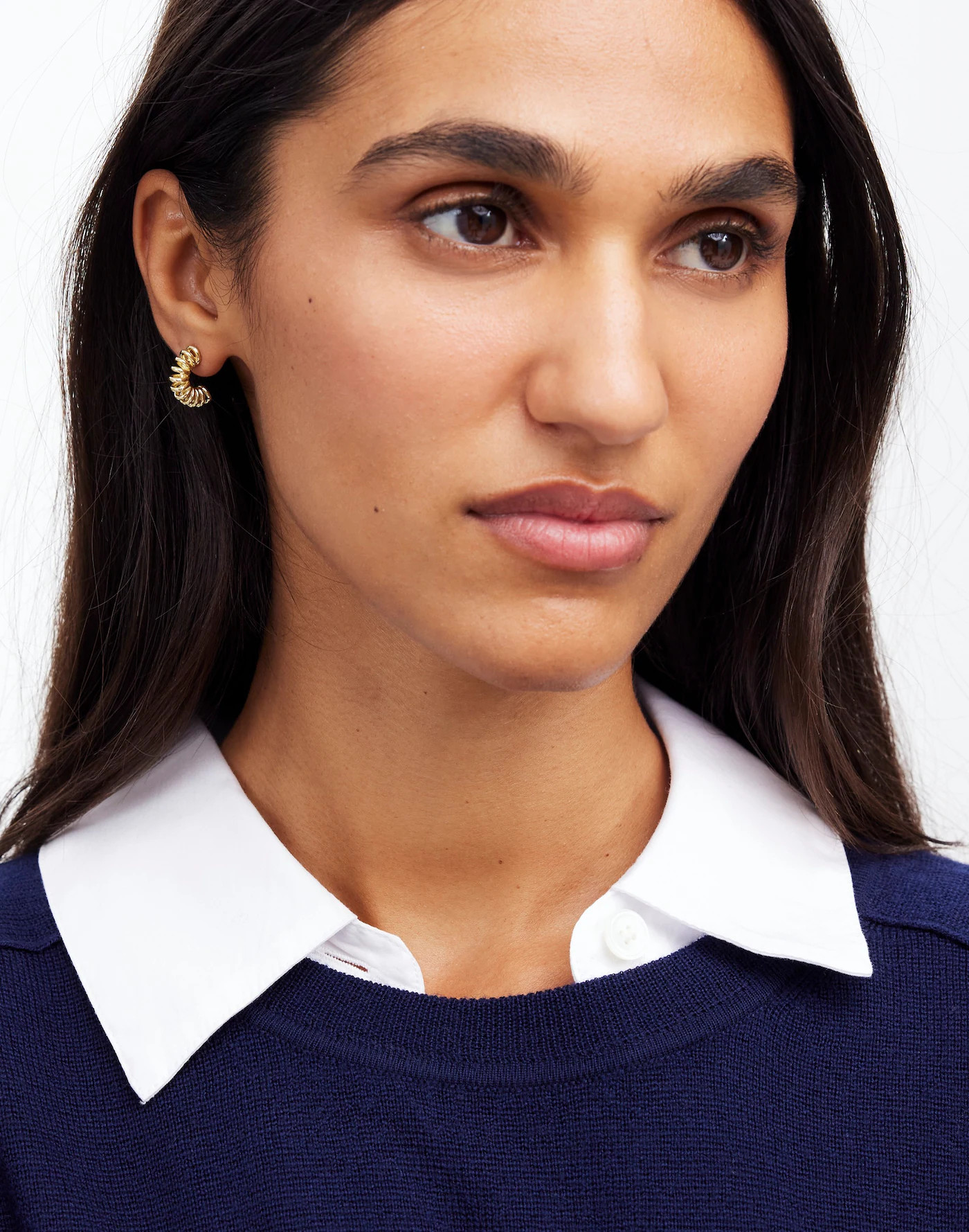 Multi-Ring Small Hoop Earrings | Madewell