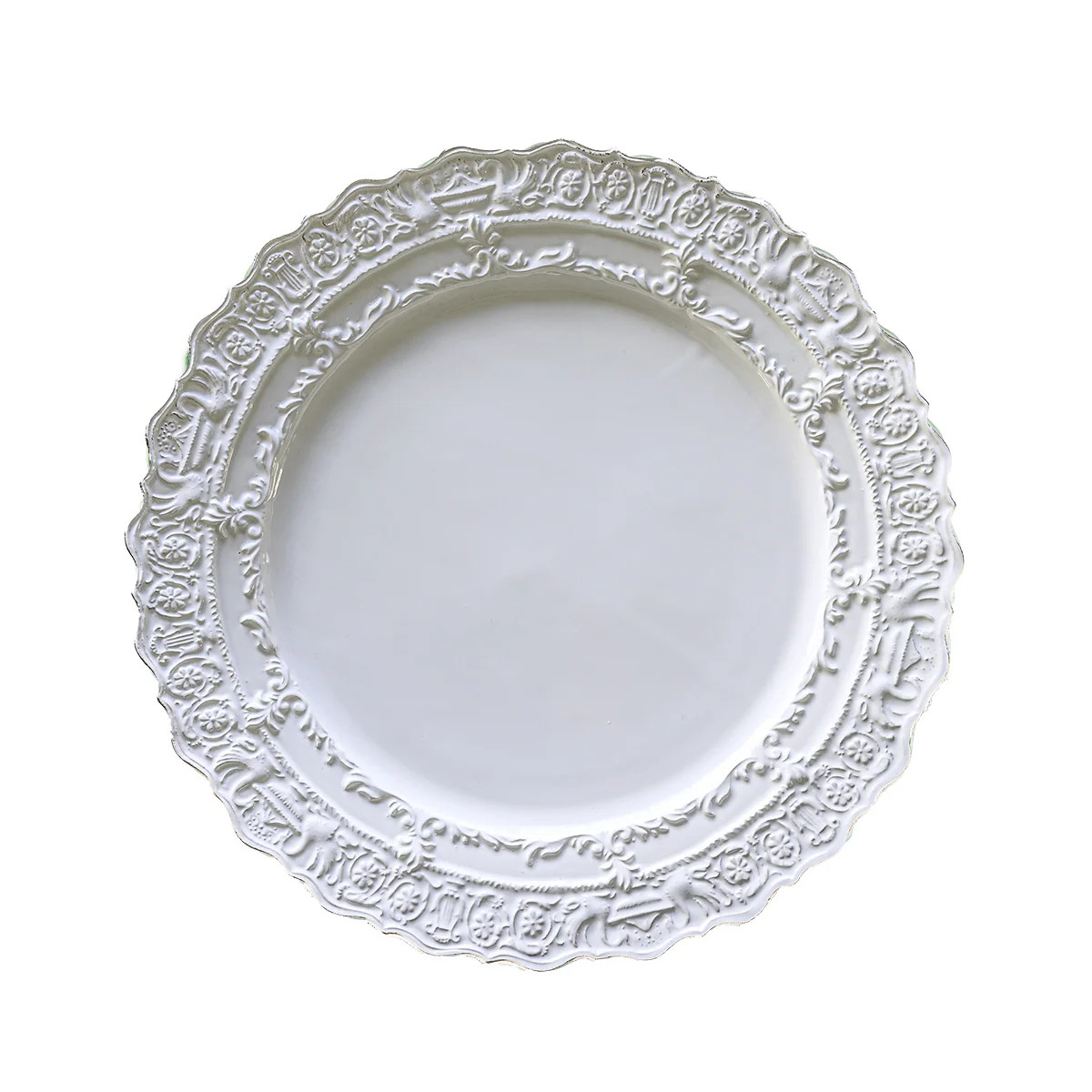 Renaissance Dinner Plate - Handmade Italian Ceramic Plate 11.25" | Arte Italica | Arte Italica & Crown Linen Designs