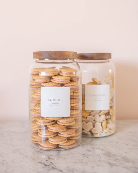 The perfect storage for your snacks

Jar labels, pantry organization, home finds

#LTKFind #LTKhome #LTKunder50