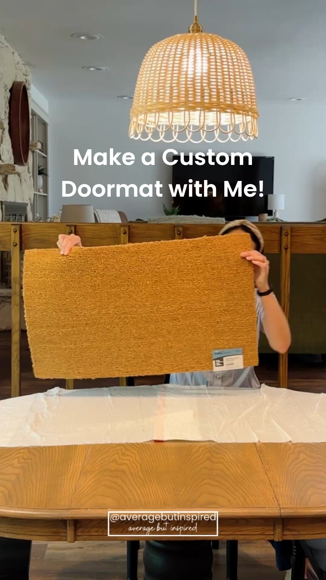 Dress up your porch with a custom painted doormat! Here I made an extra large welcome mat by combining two, but you could just make one with this scalloped pattern I share!

Welcome mat | doormat | porch decor | deck decor | summer diy | summer crafts | coir | home decor | outdoor decor | outdoor living | scalloped | scallops | preppy | coastal | cottage



#LTKHome #LTKFindsUnder50 #LTKSeasonal