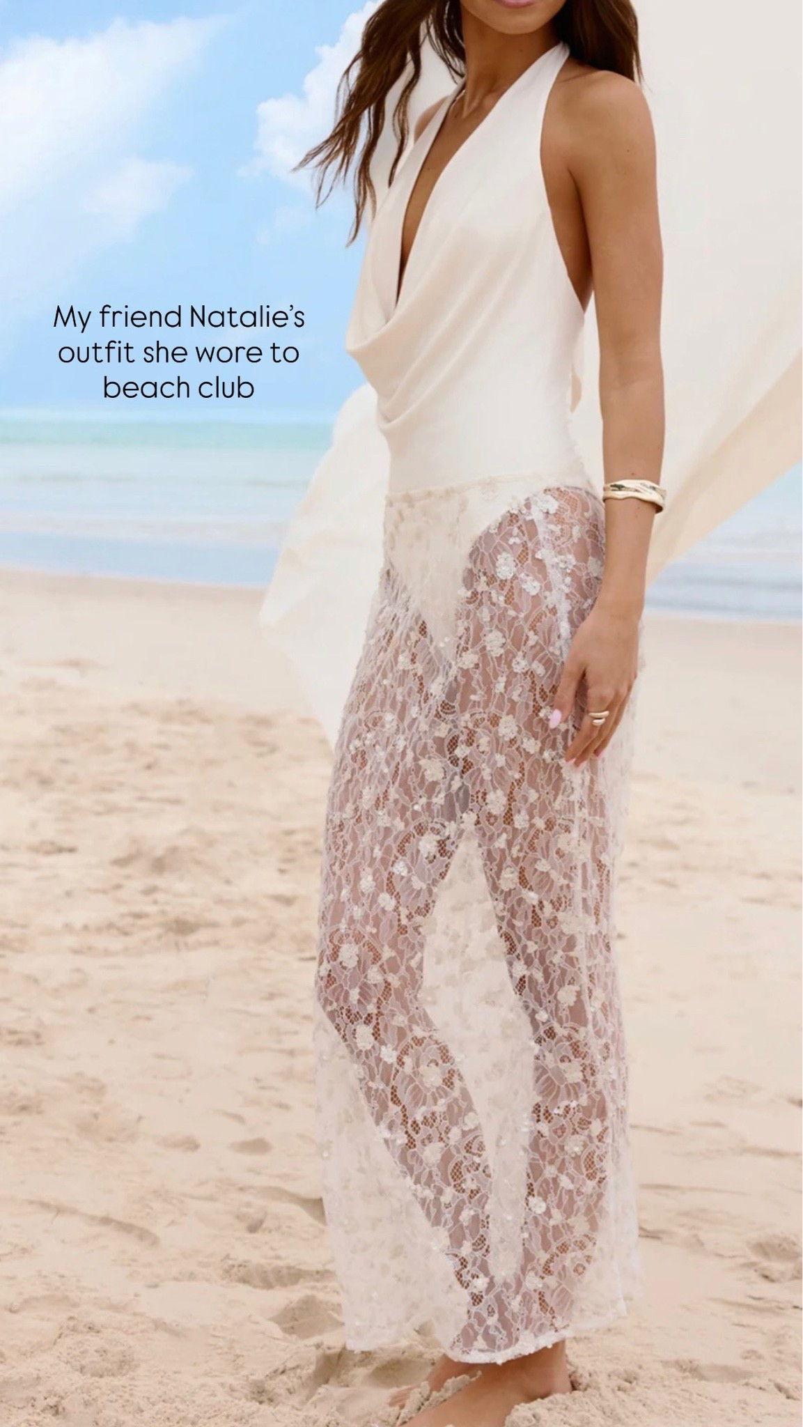 South of France beach club look

#LTKootd