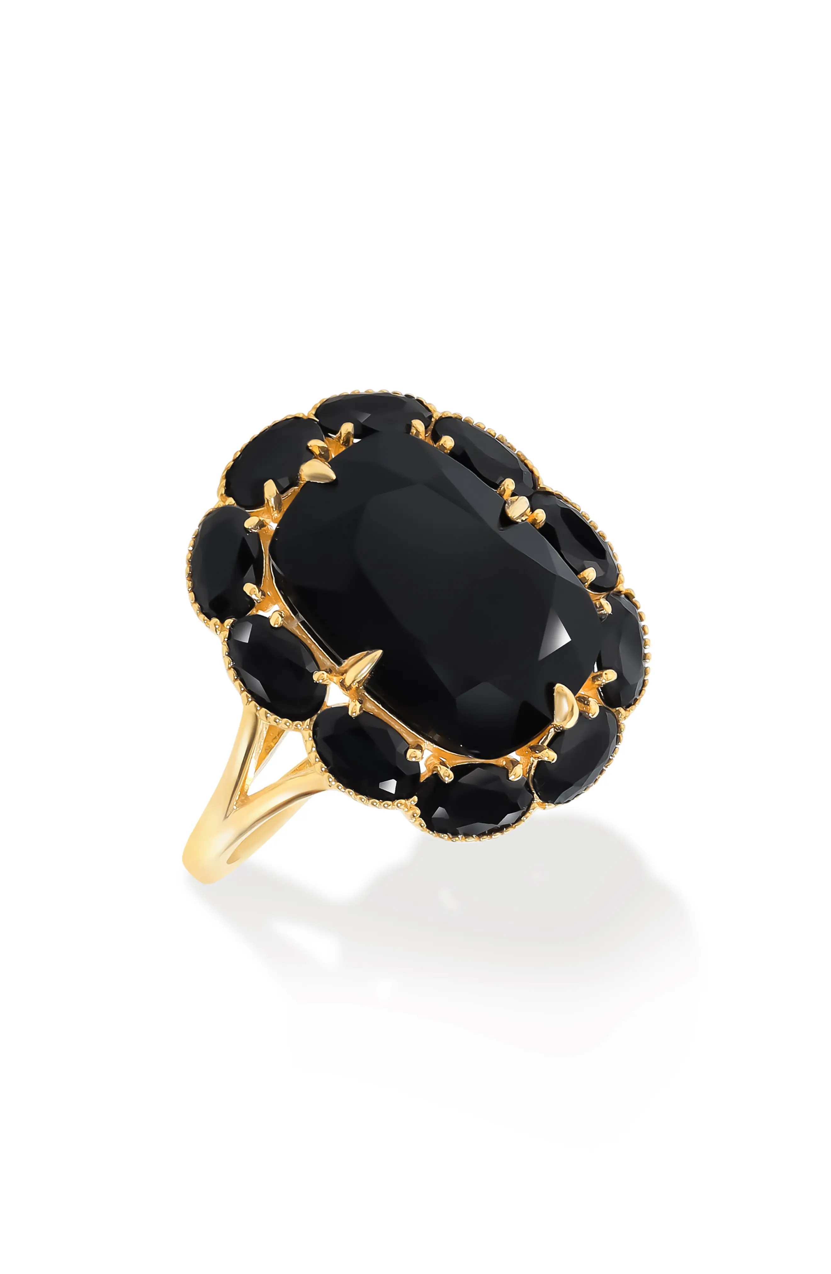 YS GEMS Onyx Ring in Black at Nordstrom Rack, Size 10 | Nordstrom Rack