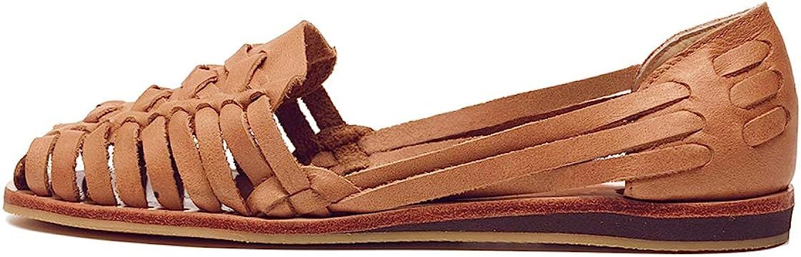 Nisolo Traditional Huaraches For Women - Designer Handmade Woven Leather Sandals with Rubber Sole | Amazon (US)