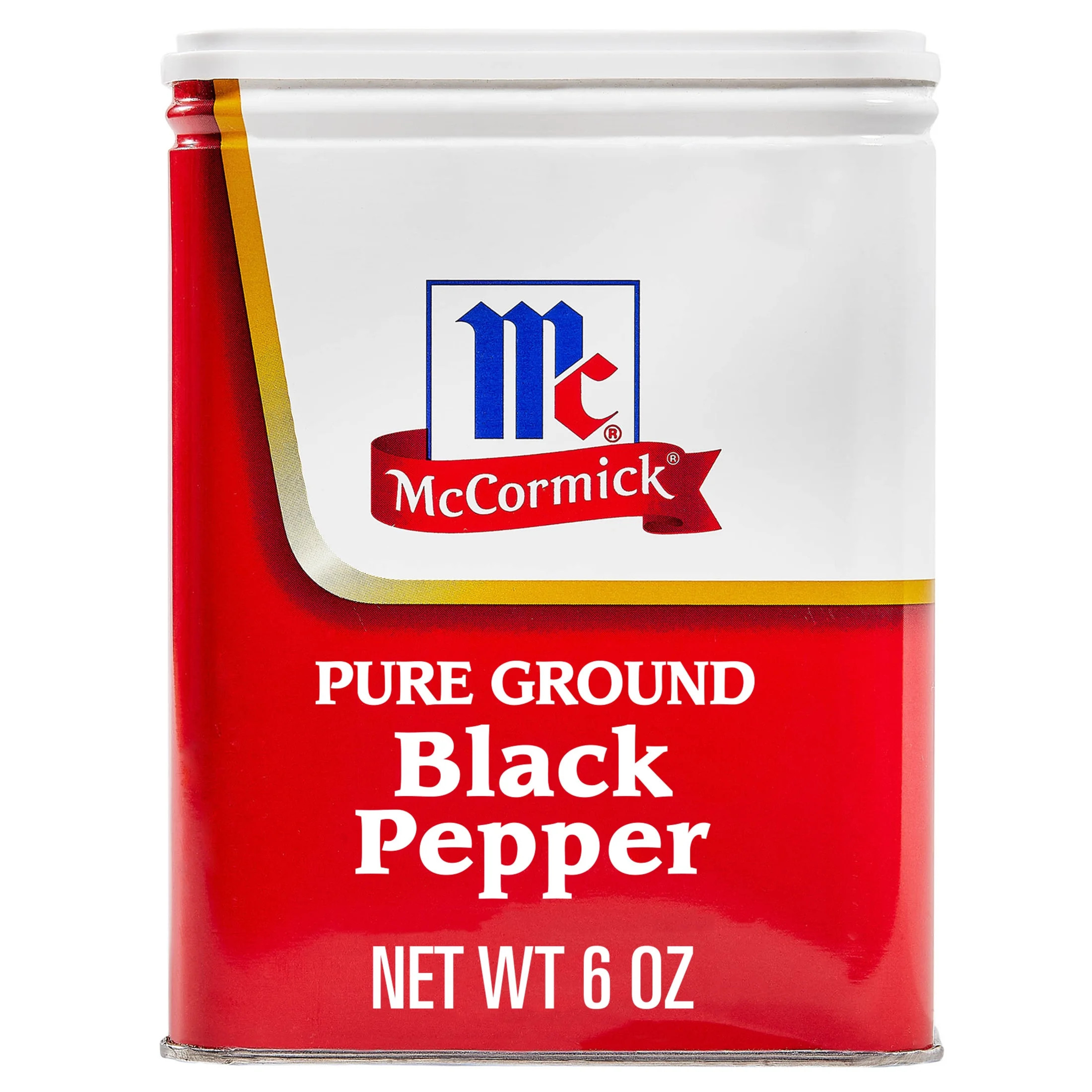 McCormick Pure Ground Black Pepper, 6 oz Can | Walmart (US)
