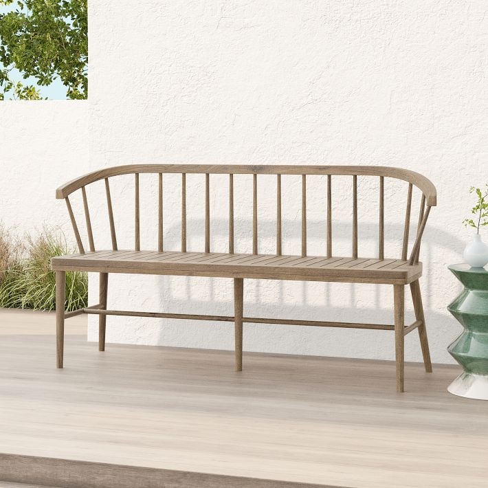 Dexter Outdoor Bench (60") | West Elm (US)