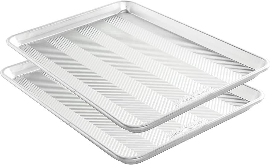 Nordic Ware Half Sheet Prism Baking, 2 Pack, Natural | Amazon (US)