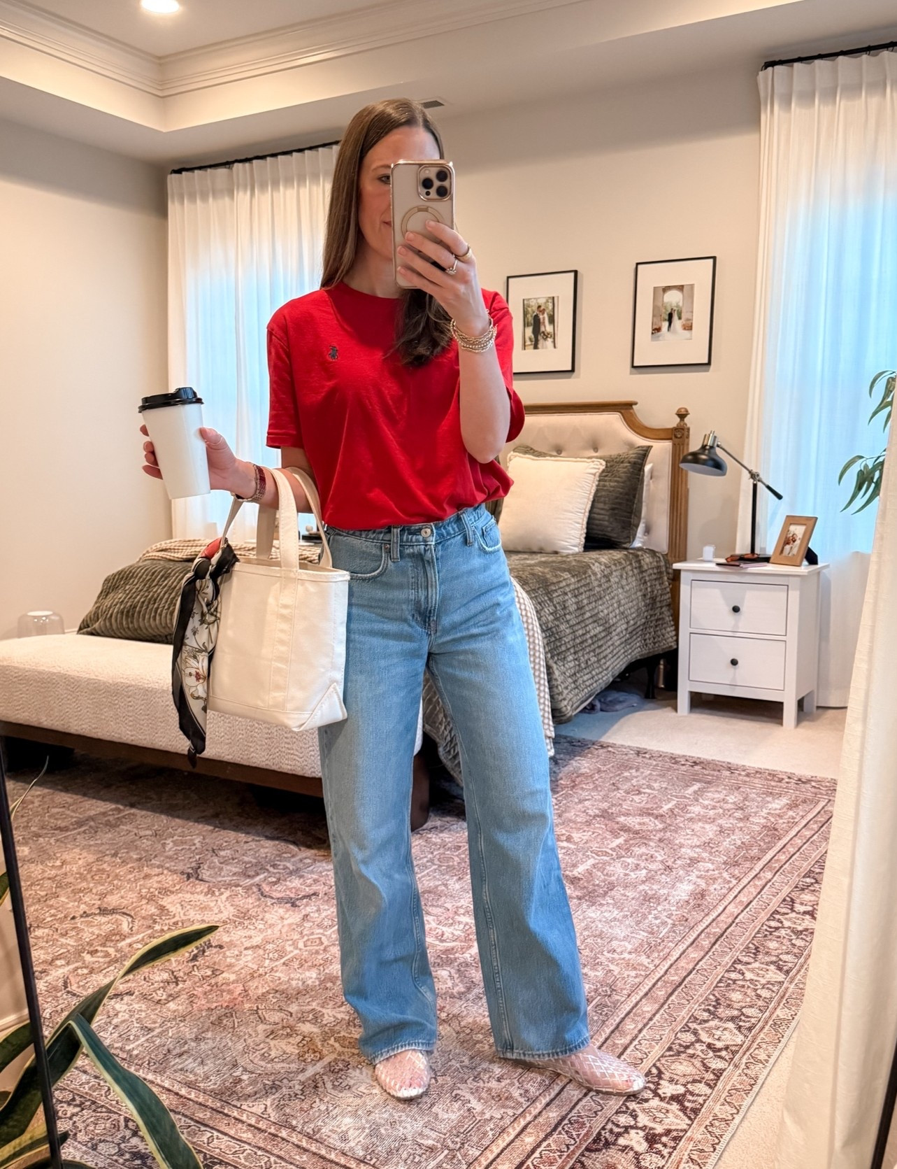 Classic jeans + tee for fall ❤️

Abercrombie wide-leg jeans + a Ralph Lauren men’s tee + the most comfortable jelly flats. Such an easy casual fall outfit, mom outfit, school drop-off look, or everyday weekend outfit.

Sizing: Abercrombie jeans 25R — I’m 5’4” | Ralph Lauren men’s tee S | jelly flats TTS

#LTKFallStyle #LTKMomStyle #LTKDenim #LTKCasualStyle #LTKStyleTip

#LTKgrwm #LTKootd #LTKmomlife