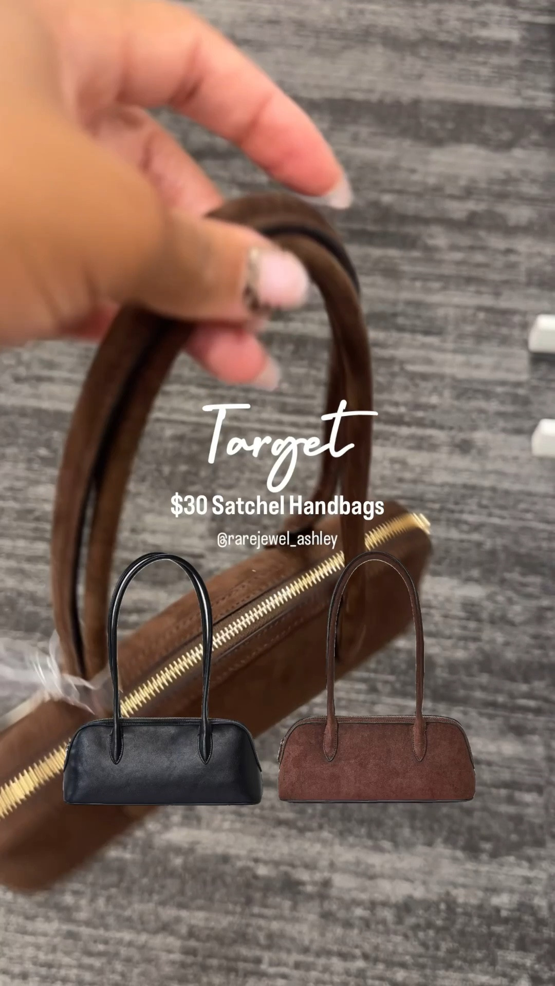 The perfect size of long handle satchel handbag. 

Which color is your favorite? 

Linked exact and similar styles.

#handbags #bags #accessories #gifting #giftideas #giftsforher #satchelbags #longhandlebags #fallstyle #falloutfits #brownsuede #ootd #lotd #trending 

#LTKSaleAlert #LTKStyleTip #LTKItBag