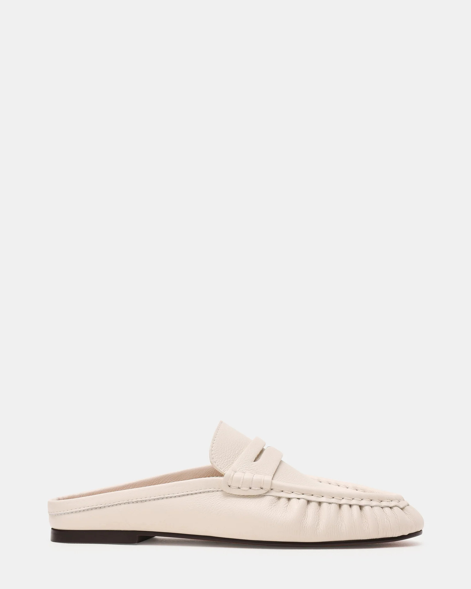 Steve Madden Women's Rafe Slip-On Flats - White - Size 9.5 - Leather | Steve Madden (US)