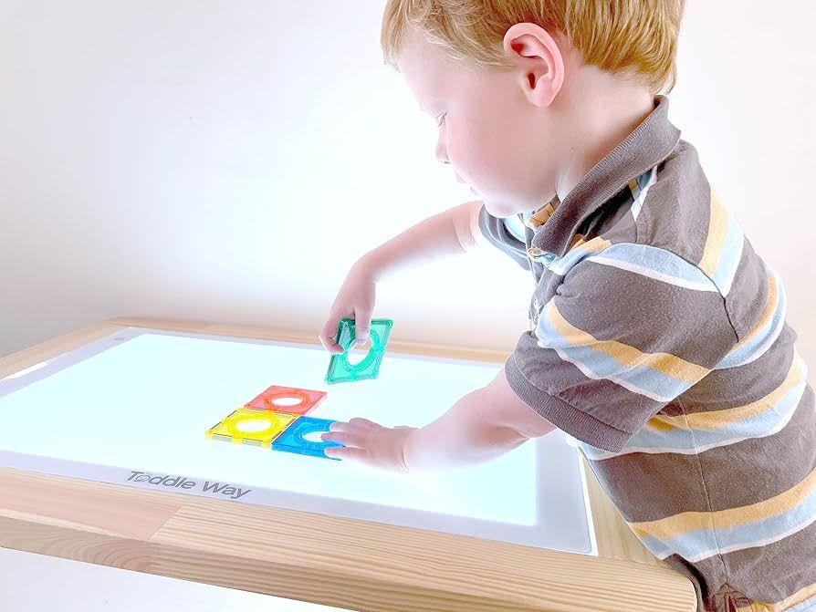 Toddle Way LED Light Pad Compatible with IKEA Flisat Table. Use standalone or as a Flisat Table I... | Amazon (US)