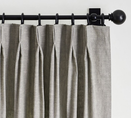 Emery Linen Pinch Pleat Curtain