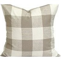 Pillow, Tan Throw Pillow, Pillow Cover, Plaid Pillow, Buffalo Check Pillow, Buffalo Plaid. Tan Euro Sham. Tan Cushion. ALL Sizes,Cm, Neutral | Etsy (US)