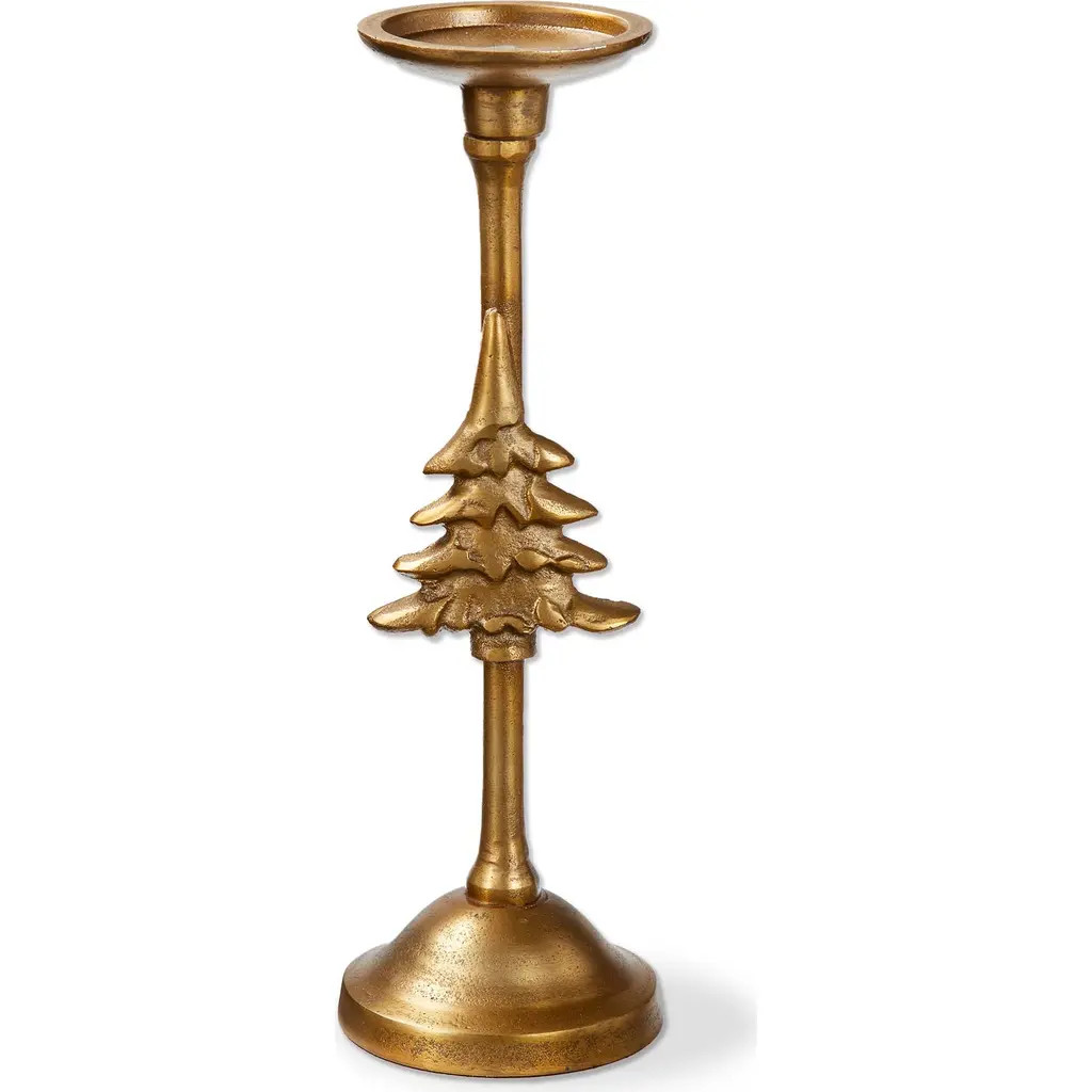 tag Large Antique Brass Gold Tree Candle Holder for Christmas at Nordstrom | Nordstrom