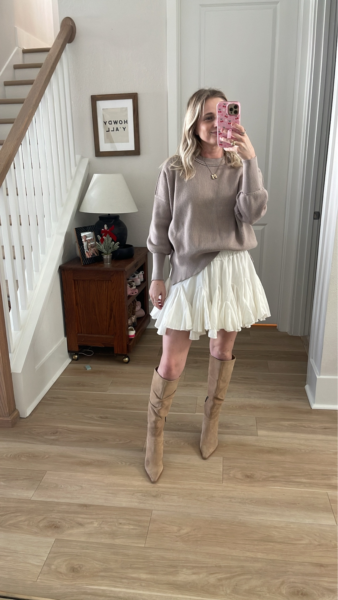 Church outfit from Amazon! I love this white skirt and so cute with a sweater!

Amazon fashion. Amazon finds. Amazon outfit. 

#LTKHoliday #LTKSeasonal #LTKStyleTip