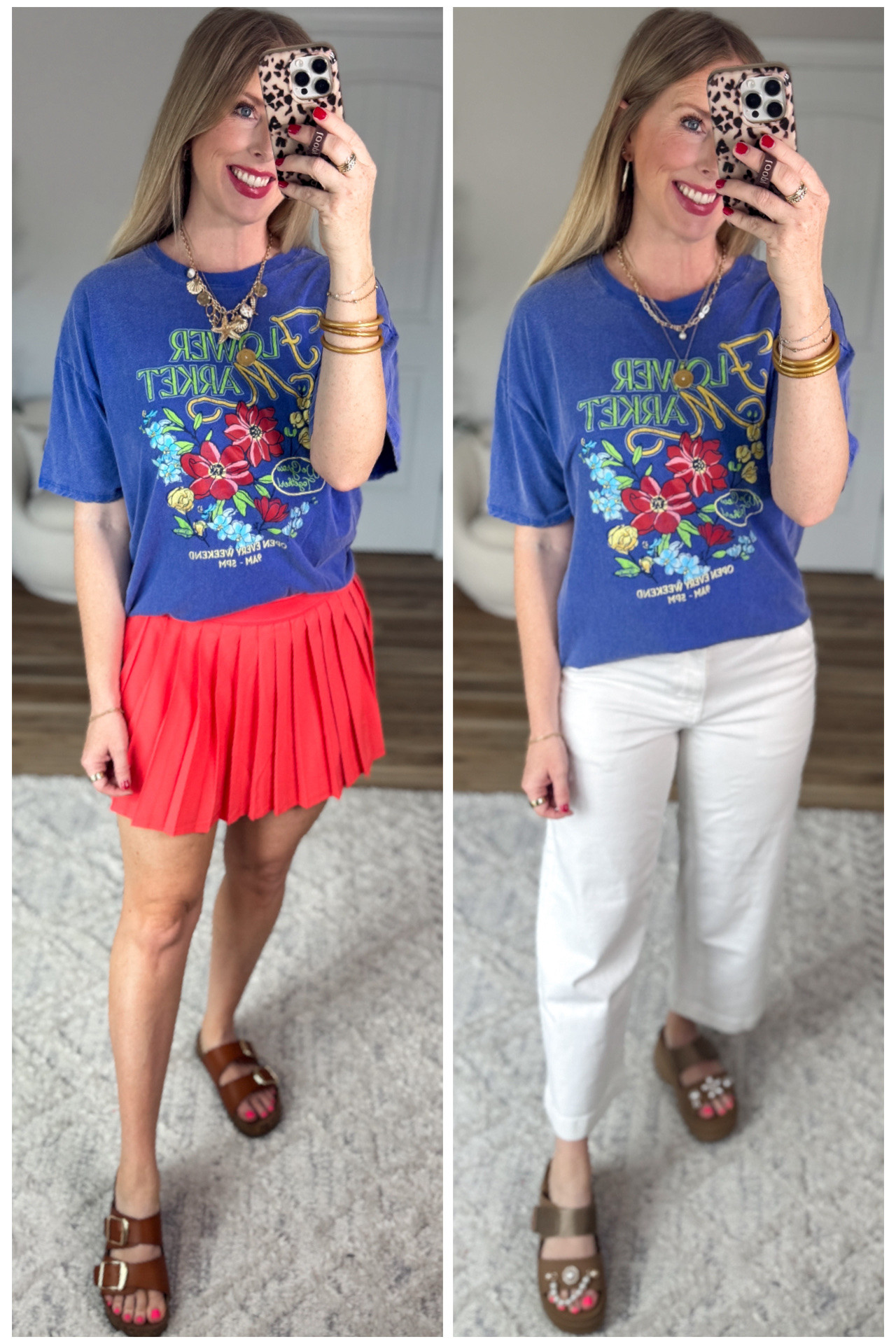 2 ways to wear this $10 graphic tee from Walmart! 

#LTKootd #LTKmomlife