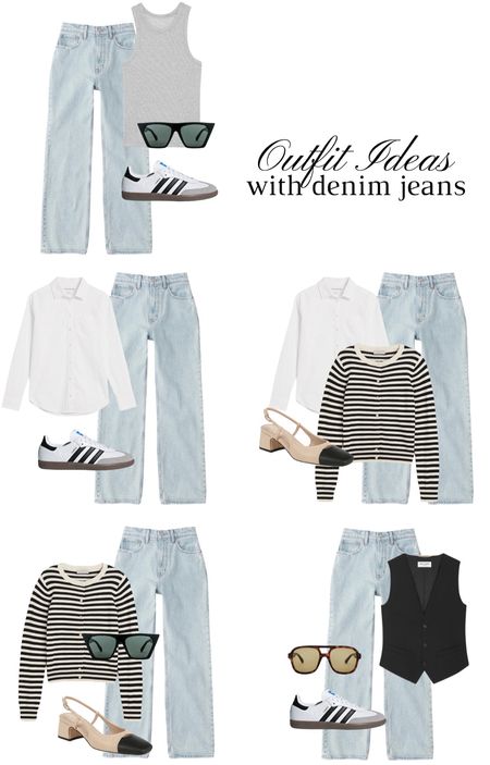 6 ways to style jeans using everything in my Fall Capsule Wardrobe 

#LTKSale #LTKSeasonal #LTKfindsunder100