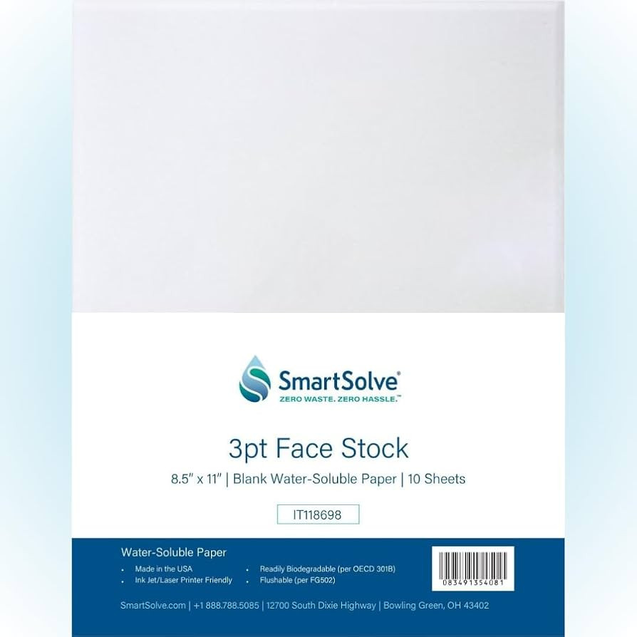 3 pt. Water-Soluble Paper | Dissolves Quickly in Water | Biodegradable | Eco-Friendly | Printer C... | Amazon (US)