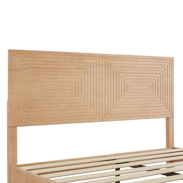 Davari Solid Wood Bed | Wayfair North America