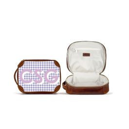 Cosmetic Kit - Monogram Stripe | Barrington Gifts