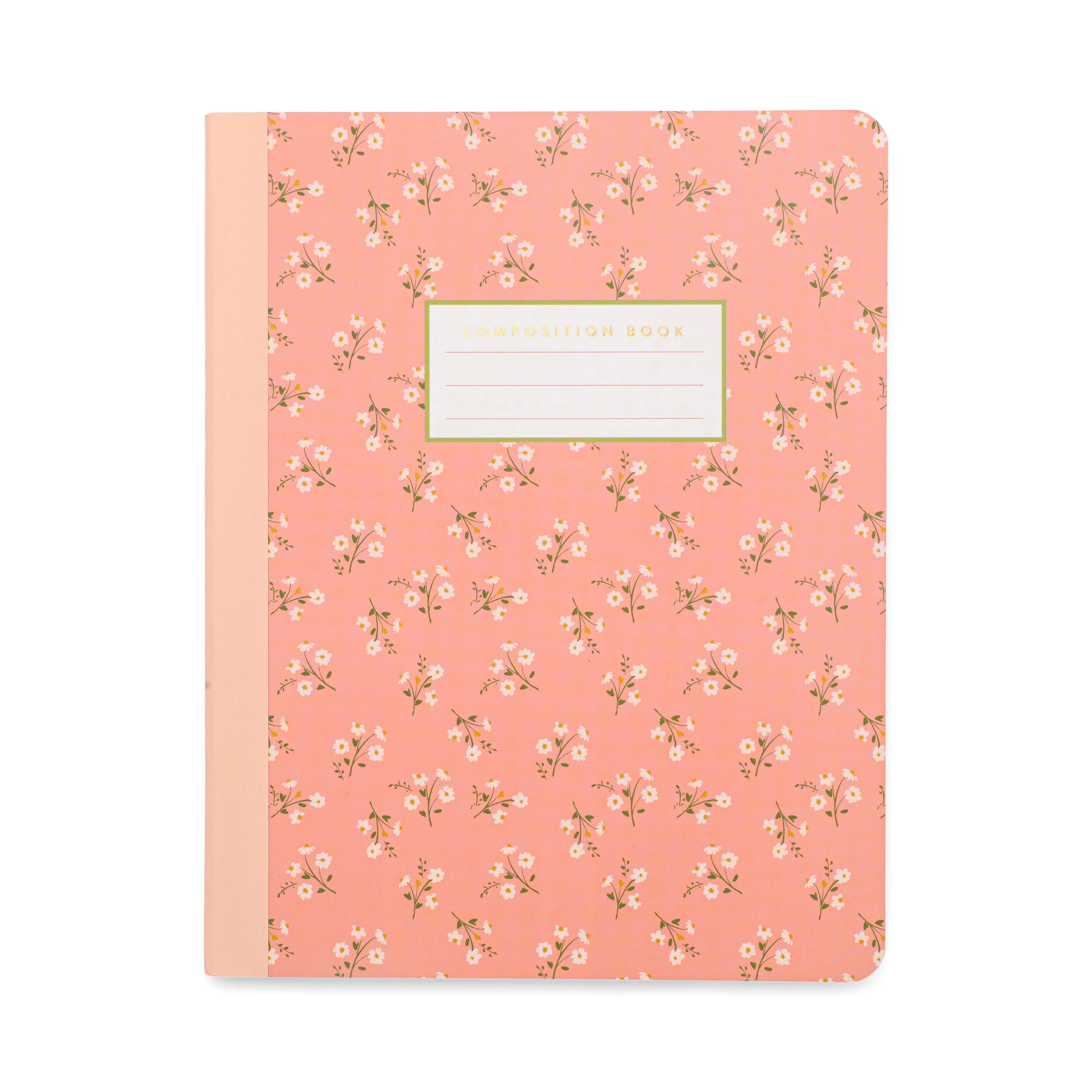 Pen+Gear College Ruled Composition Book, 7.5" x 9.75", Pink Flowers, 80 Sheets | Walmart (US)