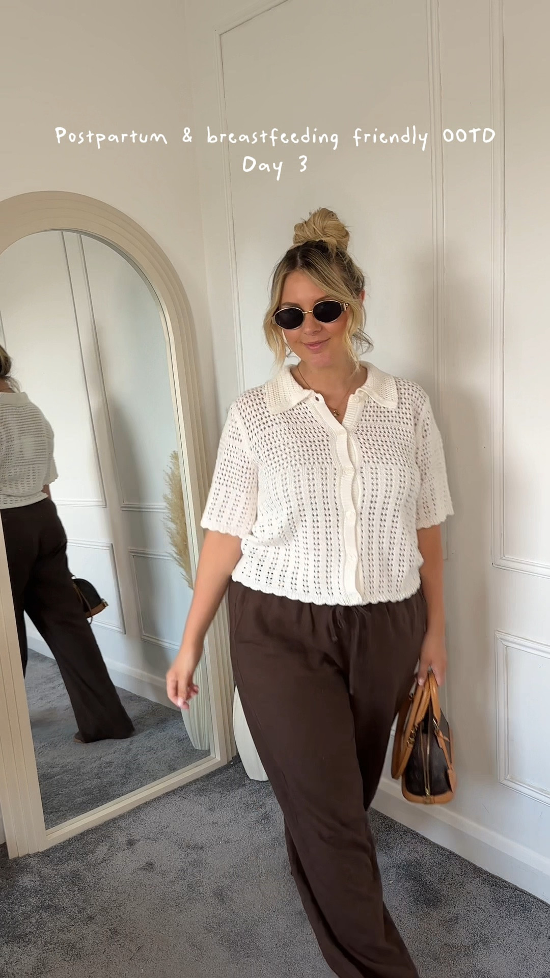 Postpartum & breastfeeding friendly outfits - day 3 🤍 

I lived in drawstring trousers throughout my pregnancy & I’m still living in them now 😂🙌🏻 super comfy & stretchy - perfect for PP! 

#postpartumfashion #postpartumoutfits #breastfeedingoutfit #ukmummyblogger #ukfashionbloggers 

#LTKsummer #LTKuk #LTKmaternity